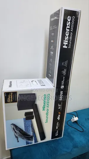 Hisense Ax5100q 580w 5.1ch Dolby Atmos ( Wireless Subwoofer)