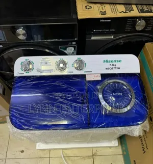 Hisense Washing Machine Twin Tub 7.5kgs White Semi-Automatic