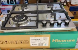 Hisense Stainless Steel Built in Gas Hob 4 Burner