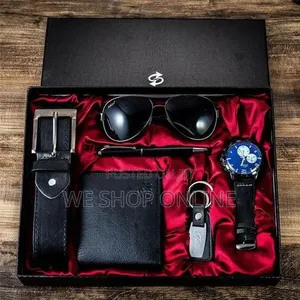 6 in 1 -Hot Fashion Jesou Men's Gift Set Exquisite Packaged