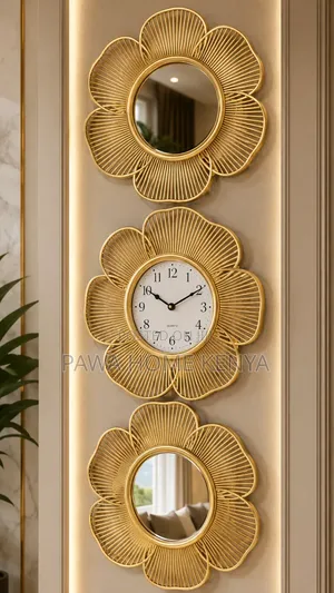 3pc Decorative Wall Clock Set