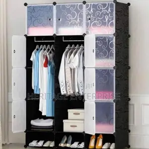 Wardrobe Plastic Portable Wardrobe