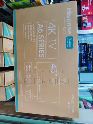 Hisense 43" A6 Series Uhd Smart Tv - Dolbyvision,Game Mode, Wi-Fi