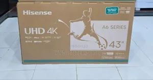 Hisense 43inches Uhd Frameless A6 Series