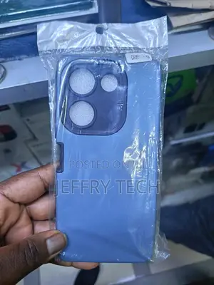 Silicone Phone Case for an Infinix Smart 8 in Blue