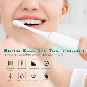 Sonic Electric Toothbrush 3 Brush Heads Cn