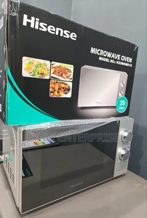 Hisense Microwave 20litres White Colour Mechanical Knob Control