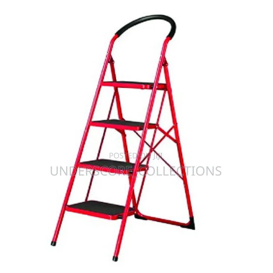 Classic Step Domestic Ladder 4 Step With Platform – H 172cm