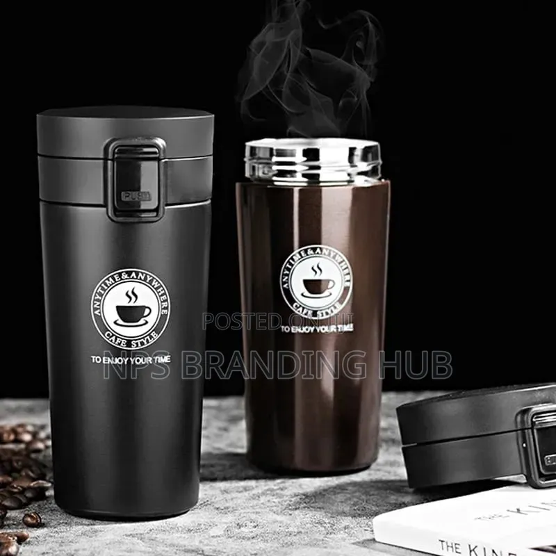 380ml Thermos Coffee Cup/ Mug Double Layer Stainless Steel Vacuum Cn
