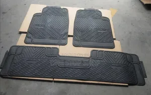Waterproof All Weather 5_seater Rubber 3pc Antislip Mat,Easy Clean