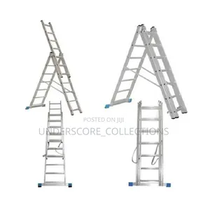 Ladder 3x14 Steps Industrial Max Height 1010cm