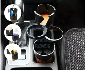 Adjustable 5 In1 Multifunction Rotating Car Cup Holder