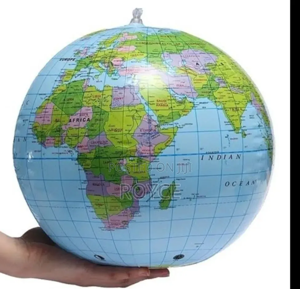 Inflatable World Map