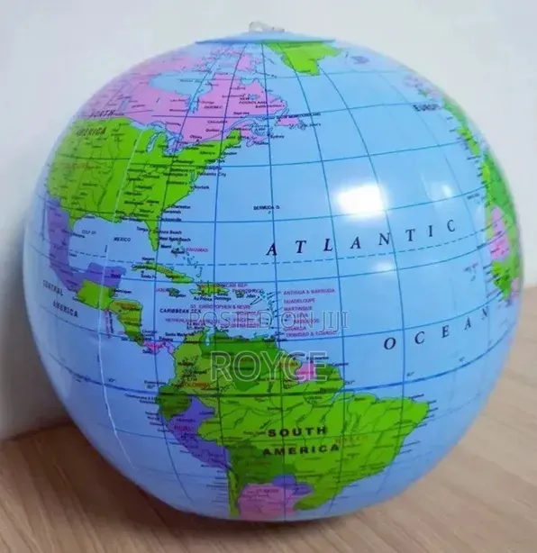 Inflatable World Map