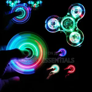 Led Light Up Fidget Spinner Stress Relief Toy