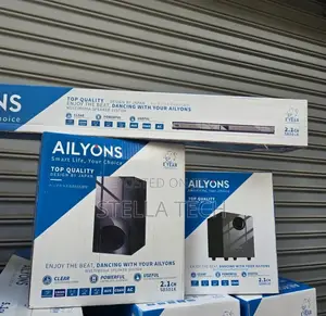 2.1ch Ailyons Sb501k Soundbar Multimedia Speaker System