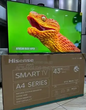 Hisense 43" A4q Smart Vidaa Os Frameless - Qled Model