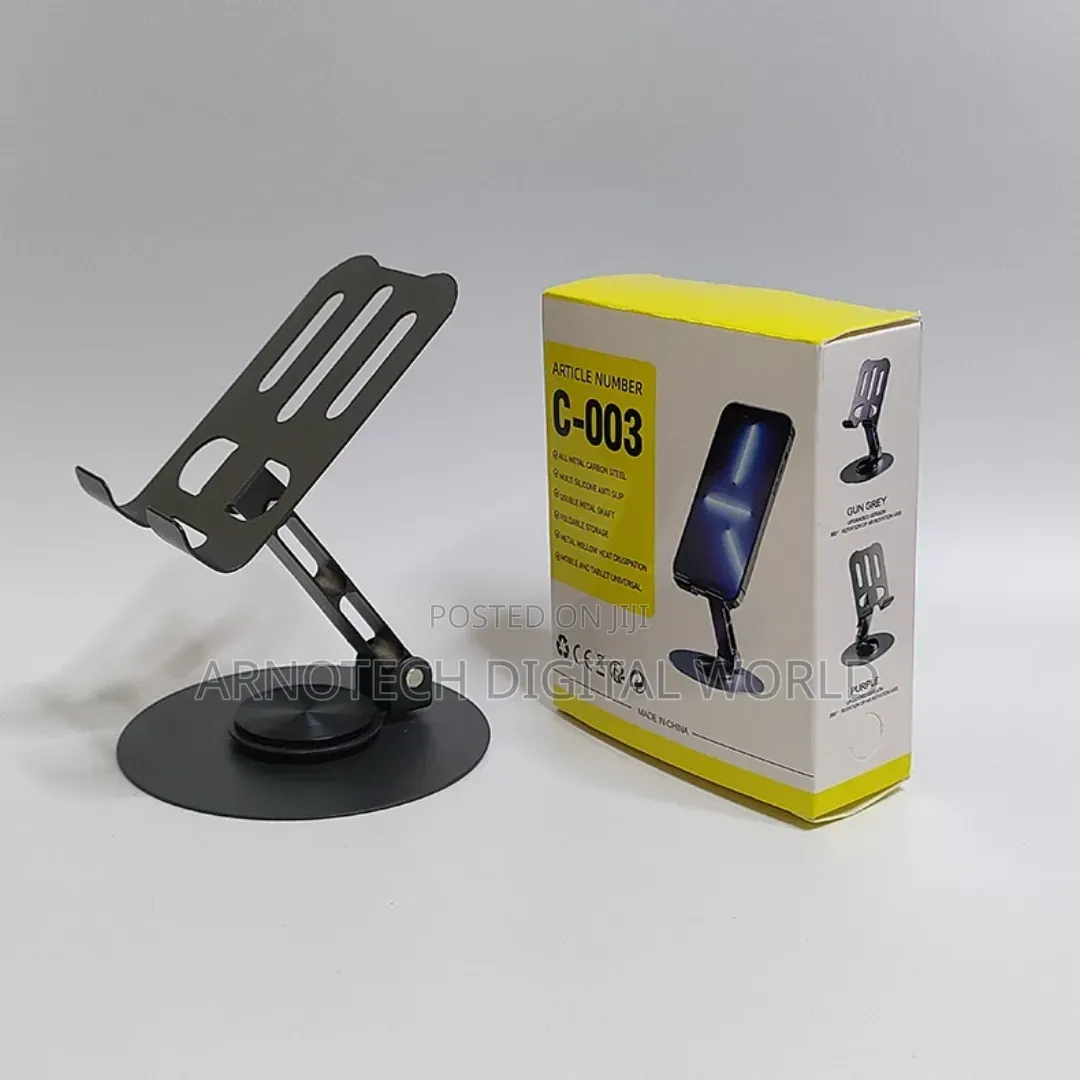 Adjustable Universal Desktop Phone/Tablet Holder