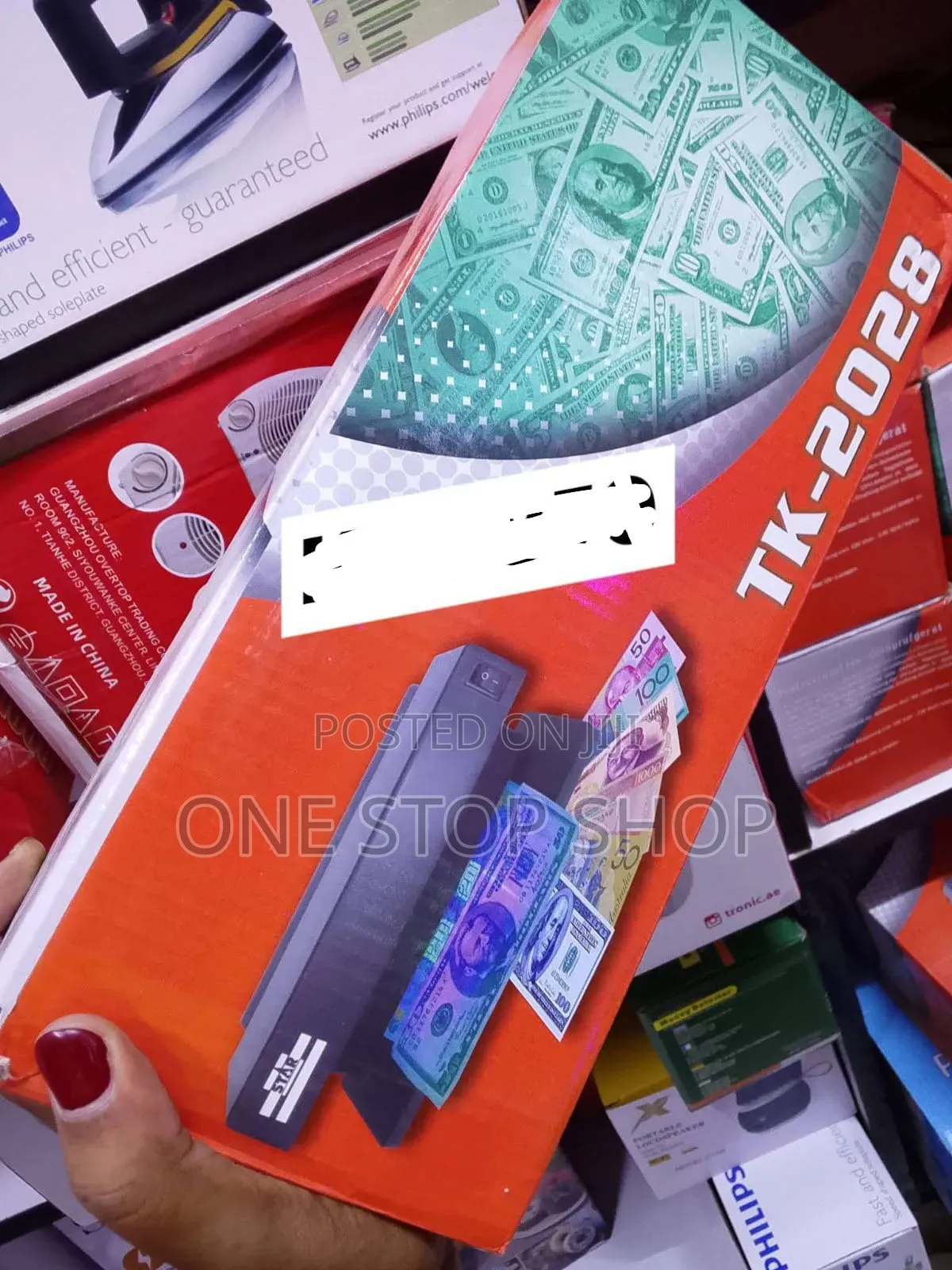 Counterfeit Money Detector Veries Currency Authenticity