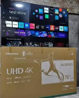 Uhd - A6 Series Hisense 75" Smart Vidaa Os Frameless Tv