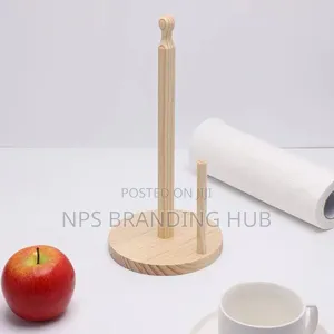 Bamboo Tissue Holder Cn