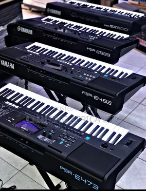 Yamaha New Model PSR E 483 Original Keyboard With Ac Power Adapter