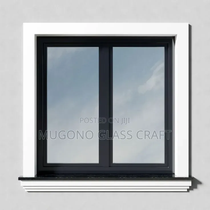 Grey Coated Sliding Windows