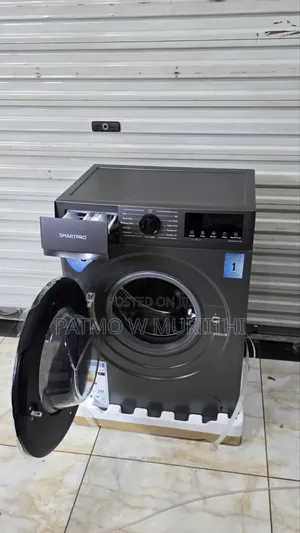 10kg Smartpro Front Load Washing Machine Wash and Spin