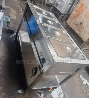 Modern Ss Stainless Steel 5ft Flattop Food Warmer
