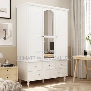 Modern Executive Assembled Wooden Wardrobe