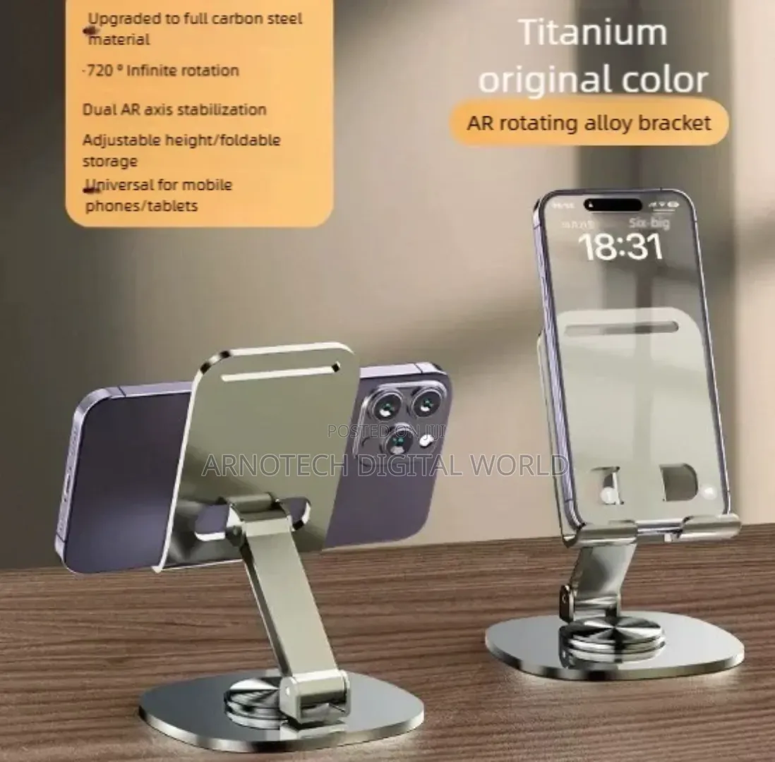 360°Rotating Foldable Phone Tablet Desktop Holder