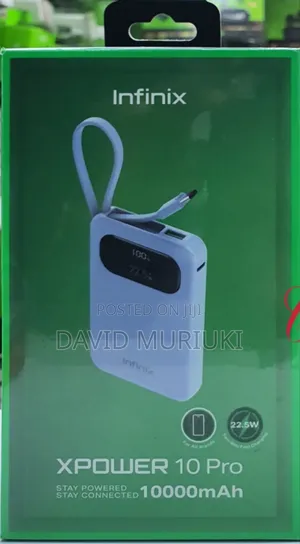 Infinix Xpower 10 Pro Xp10pro *22.5w 10000mah* Power Bank.