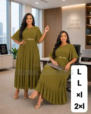Formal Chiffon Pleated Maxi Dresses
