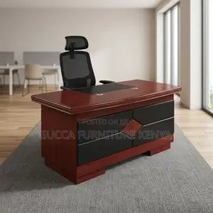 1200mm Mahogany Small Executive Boss Desk