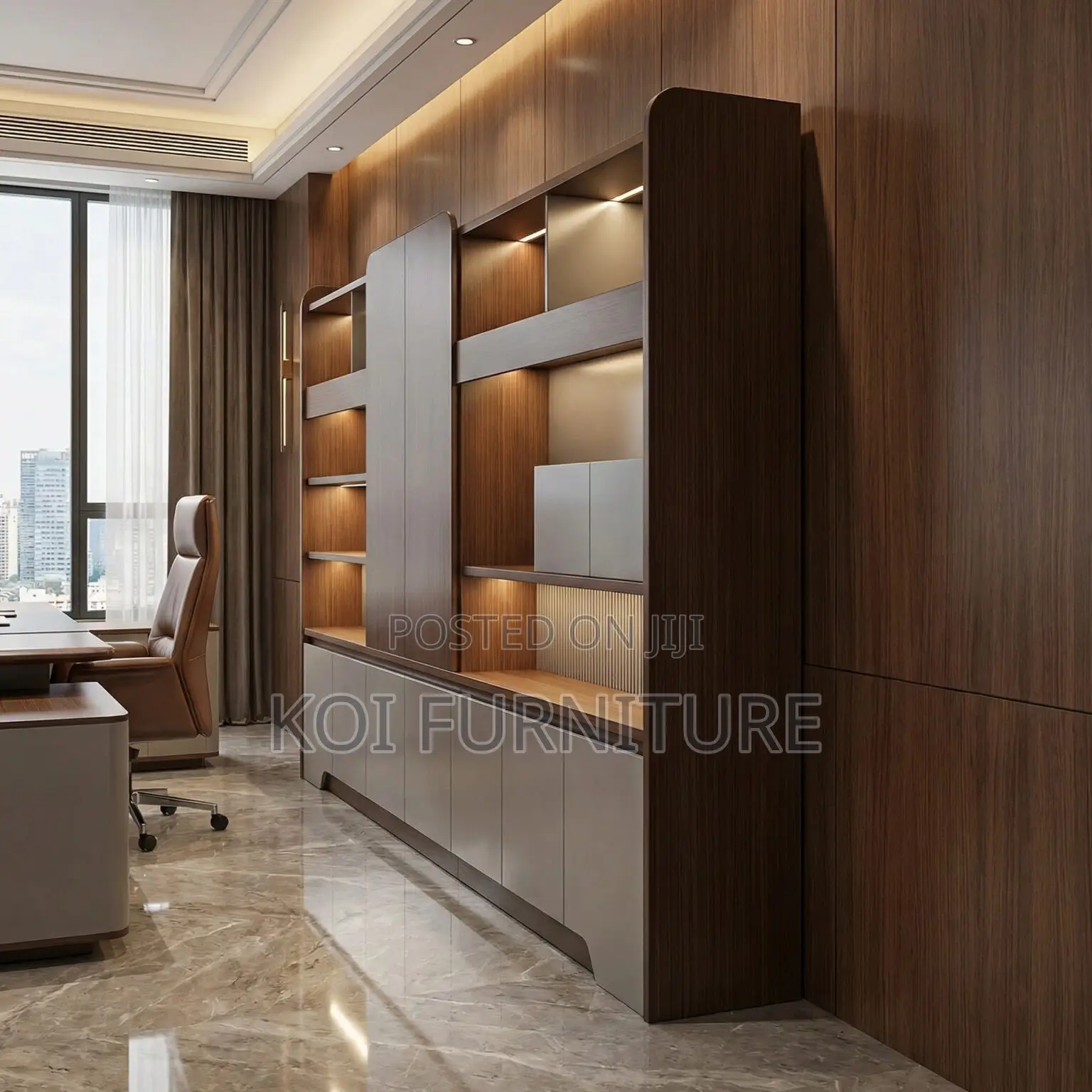 Office Cabinet; Executive Home Office Storage Units