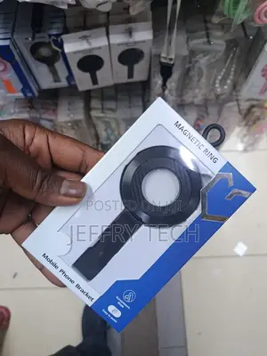 Magsafe-Compatible Magnetic Phone Ring Bracket and Stand