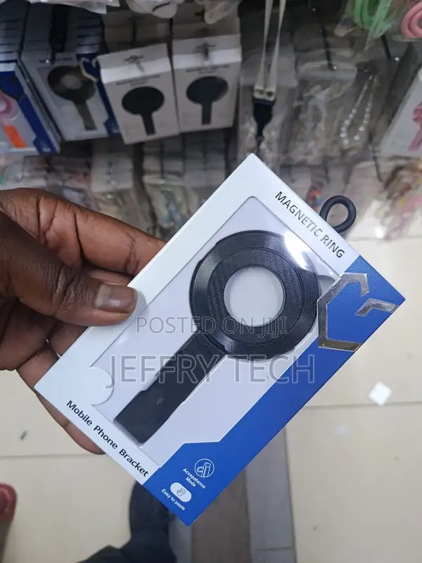 Magsafe-Compatible Magnetic Phone Ring Bracket and Stand