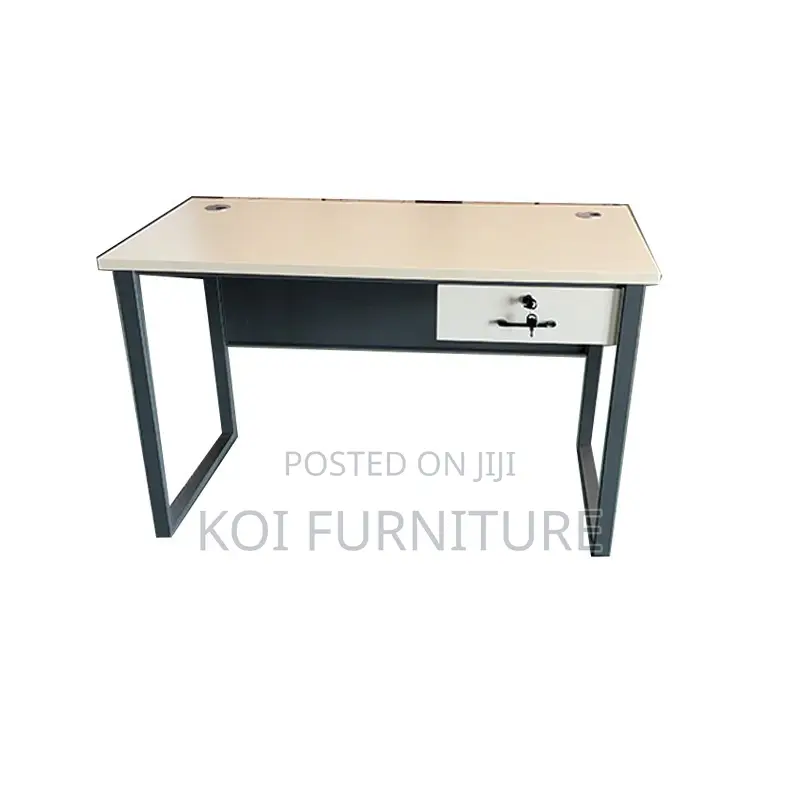Office Desk; Home Office Study Computer Desk With Lockable Drawer