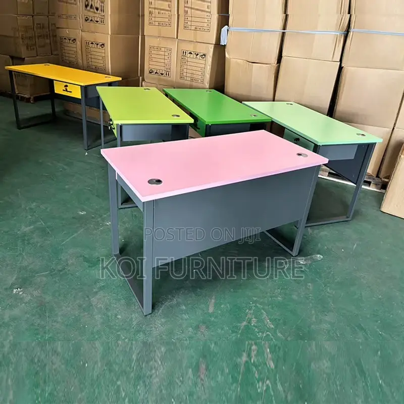 Office Desk; Home Office Study Computer Desk With Lockable Drawer