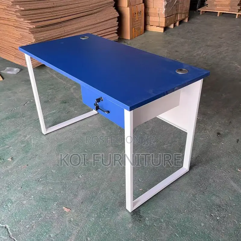 Office Desk; Home Office Study Computer Desk With Lockable Drawer