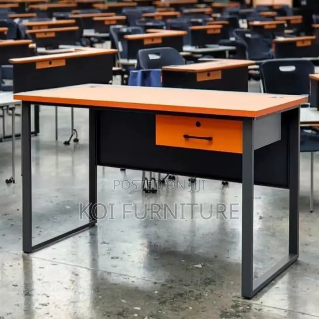 Office Desk; Home Office Study Computer Desk With Lockable Drawer