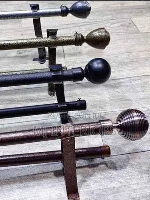 Heavy Duty Jua Kali Curtain Rods for Homes Offices