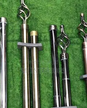 Imported Curtain Rods Heavy Duty Rust Free Elegant Window Style