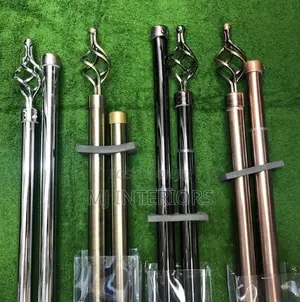 Stylish Imported Curtain Rods Adjustable Strong Long Lasting Use