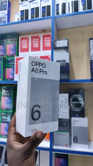 New Oppo A6 Pro 256 GB Black