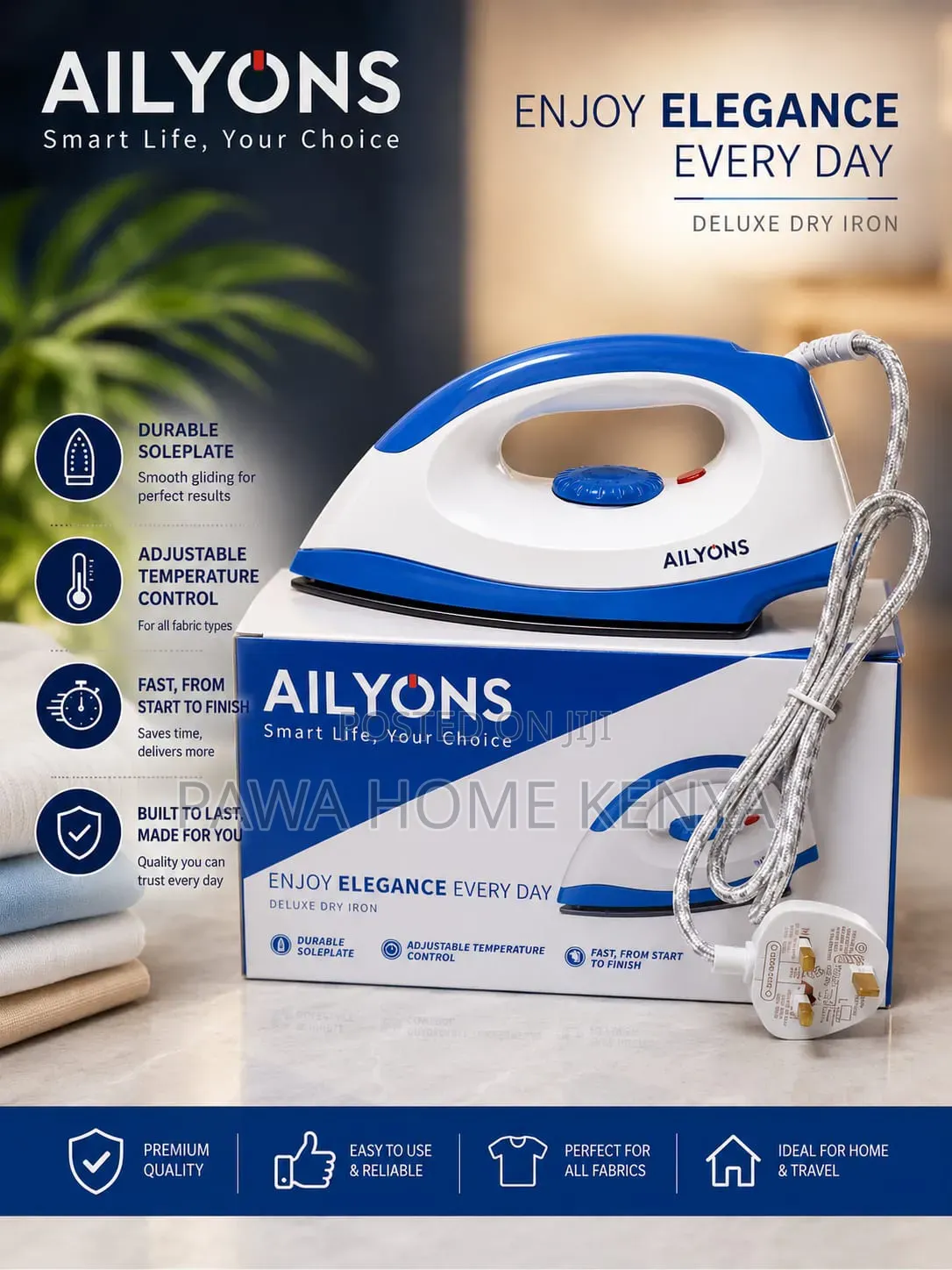 Ailyons Dry Iron Box