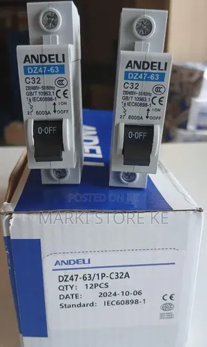 Single Pole McB/C32a Single Circuit Breaker