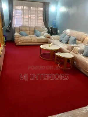 Soft Red Usa Carpet for House Areas