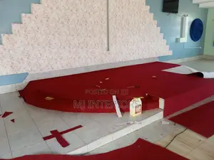 Durable Usa Delta Carpet for Church Altar Installation