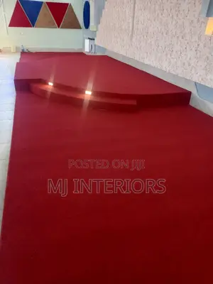 Elegant Red Usa Church Altar Flooring Carpet Available